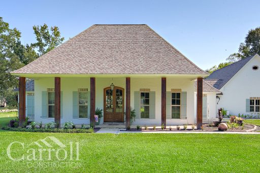Country French custom home for Signorino