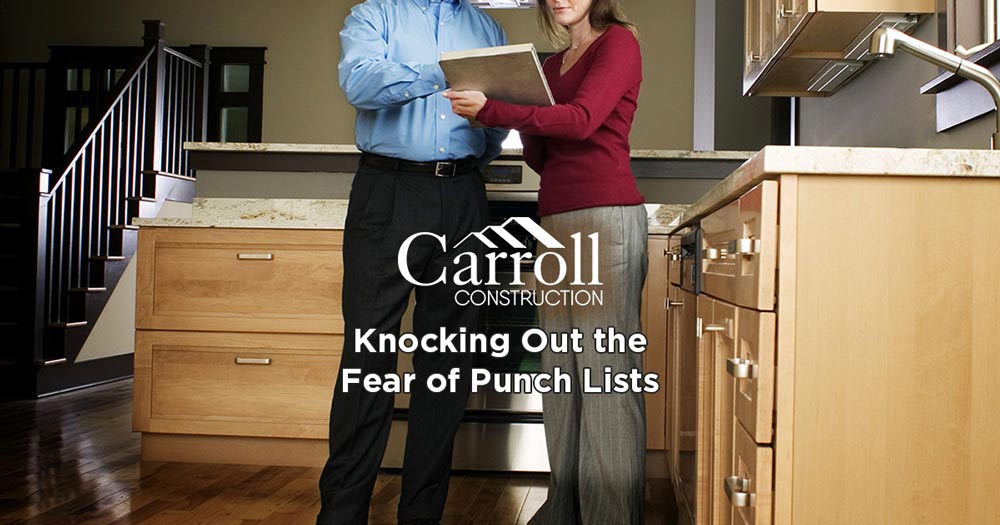 Knocking Out the Fear of Punch Lists