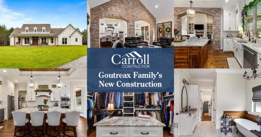 New Home Construction for the Goutreaux Family - Acadian Low Country