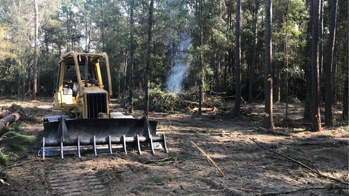 Sitework Preparing undeveloped land for home construction with site work pricing considerations