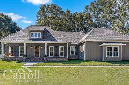 Custom Farmhouse Inspired By Homeowner Sketch - Client: Phillips