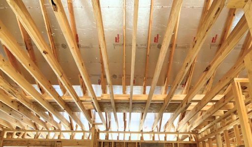 Radiant barrier roof decking reduces attic heat