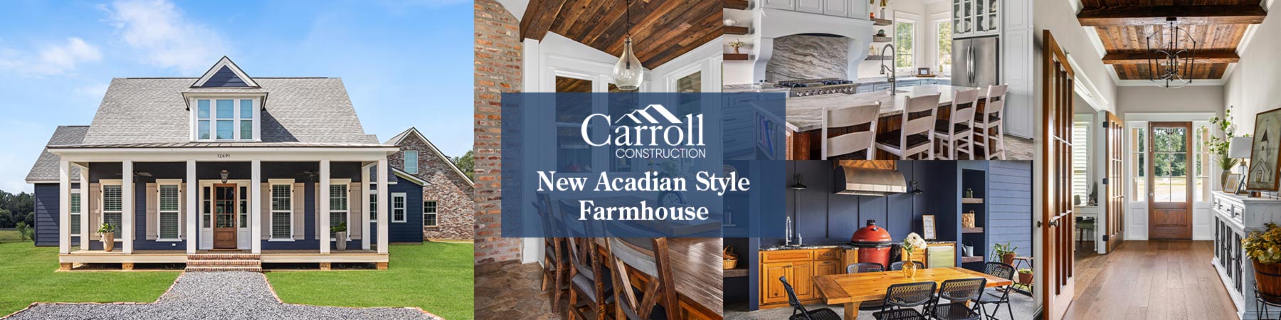 New Acadian Style Farmhouse Construction in Clinton, LA