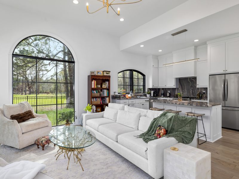 Morrison Aging In Place Example Photo 800x600 Example of an open floor plan that we build for a client in retirement who wanted an easily navigated, bright space.