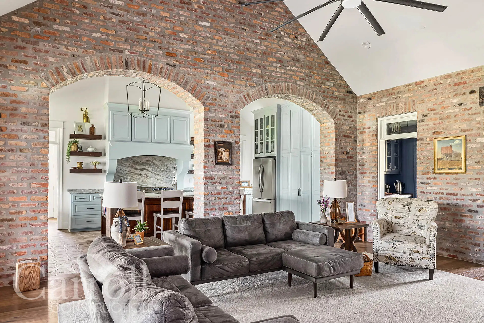 Carroll Construction design build custom home in East Feliciana