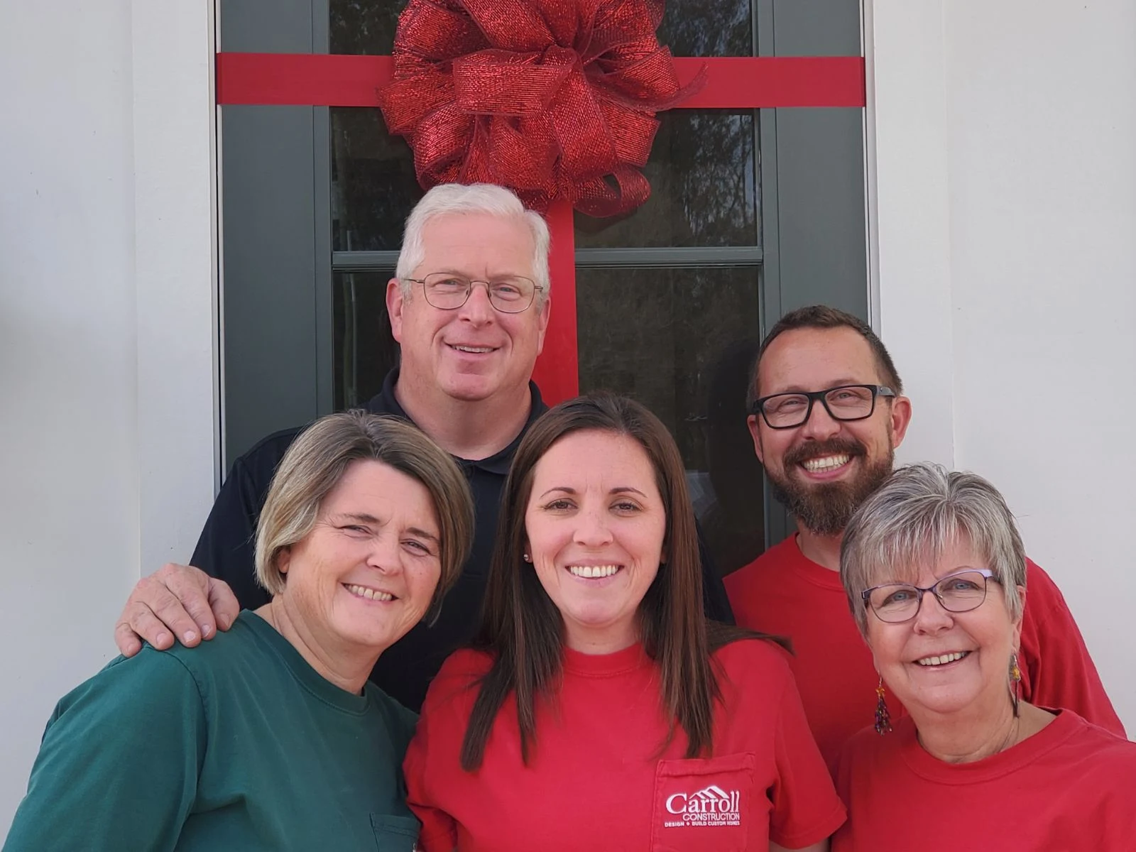 Ditmar Handover The Dittmar Family and Carroll Construction Team the day we handed over their home complete with the red carpet treatment!
