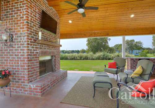 Outdoor kitchens, outdoor fireplace, patio construction