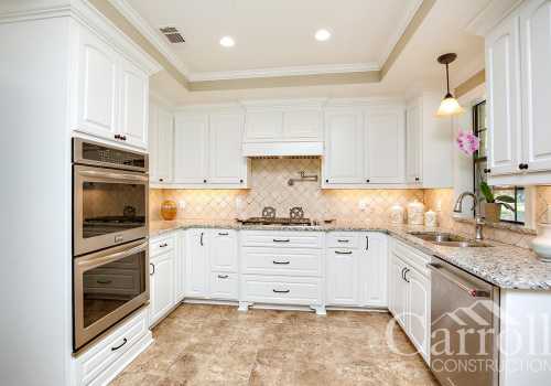 View of the Odum Family's newly renovated kitchen