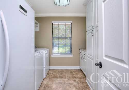 New laundry room added to the Odum remodel project