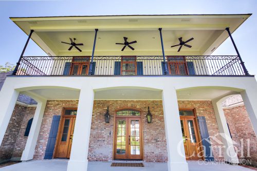 Front view of the Alvarez home