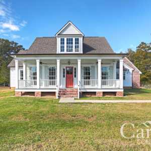 Front Elevation of Hebert New Construction