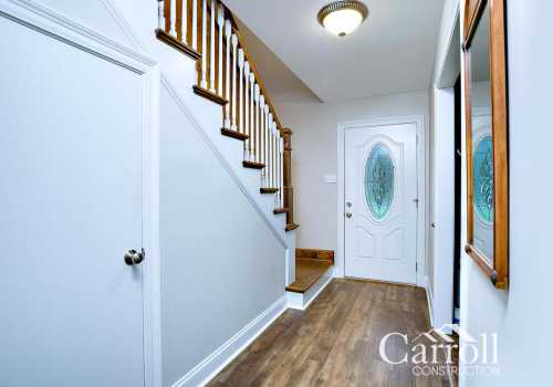 The Foyer in Ervin's Newly Constructed Home