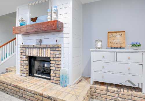 McRight Renovation | Fireplace in Den