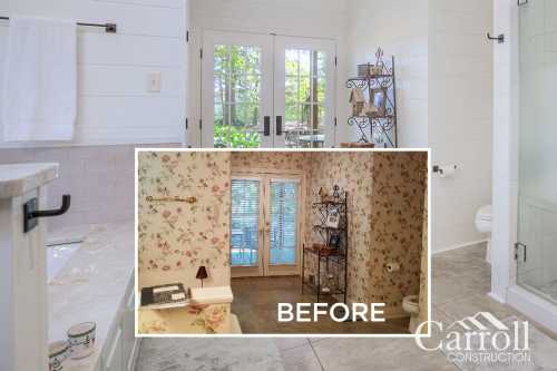 Before image of Master Bathroom