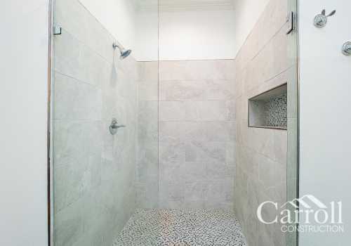 Master shower - New Construction Rash Family