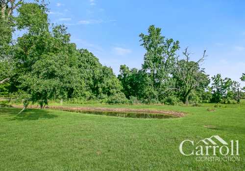 Area pond - Rash Family New Construction