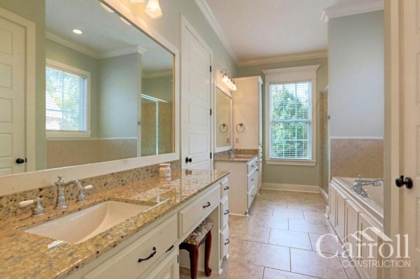 Master Bathroom in Hebert New Home