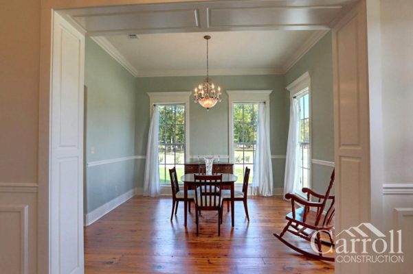 Formal Dining Room in Hebert New Construction