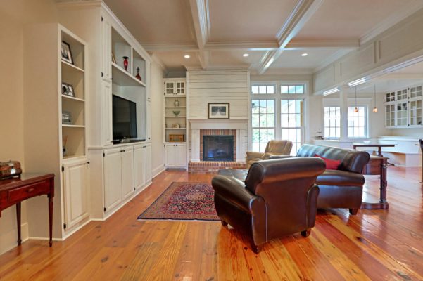 Full Living Room in New Hebert Home