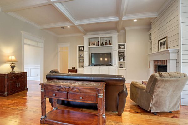 Living Room in New Hebert Home