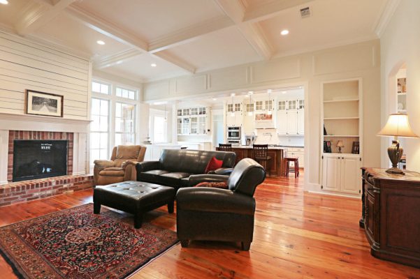 Living Area in New Hebert Home