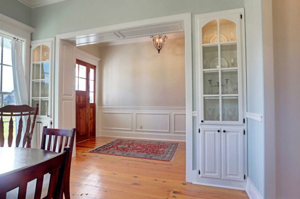 Dining Entry to Hebert New Home Construction