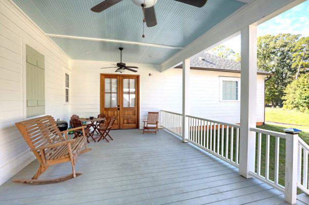 Front Porch of Hebert New Construction