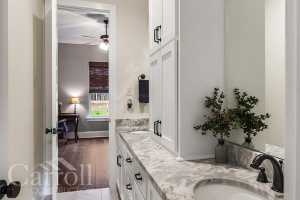 Goutreaux new construction guest bathroom